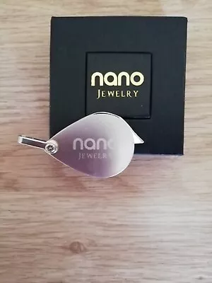 Nano I LOVE YOU Pendant 24k Gold Inscription With Magnifying Glass.  • £45