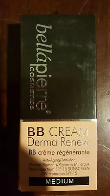 Bellapierre BB Cream Derma Renew SPF-15 -40ml - Multiple Shades   • $19.99
