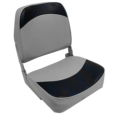 Wise 8WD734PLS-660 Low Back Boat Seat Grey / Navy • $29.99