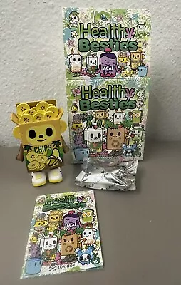 Chips & Chippy Healthy Besties Tokidoki Vinyl Figure Monkey Collectible • $35