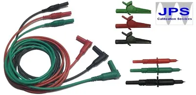 Megger MFT 1501 1502 1552 1553  Replacement Unfused Test Leads JPSS261 • £38.96