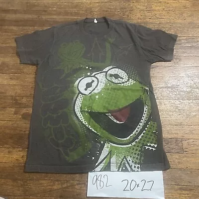 Vintage Kermit The Frog All Over Print T Shirt Size Medium  • $15