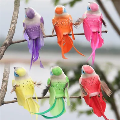 DIY Mini Craft Birds Artificial Bird Feather Foam Simulation Bird Home Decor'FS • £3.50