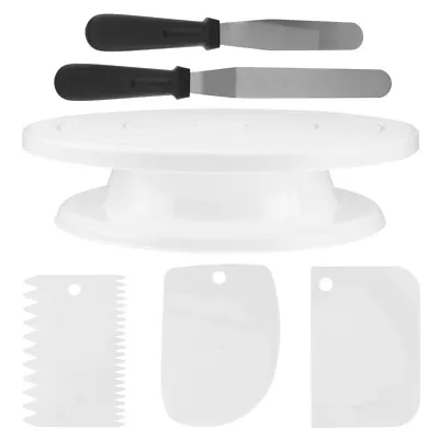 £16.40 • Buy Cake Decorating Kit Cake Making Set Cake Icing Stand Turntable Cake Stand Cake
