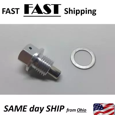  Magnetic Oil Pan Drain Plug For Suzuki - Replacement Part • $11.99