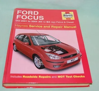 £9 • Buy Haynes 4167 Ford Focus Oct 2001 To 2004  (51 To 54 Reg) Petrol & Diesel