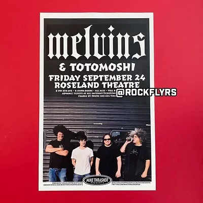 MELVINS 2010 Original 11x17 Concert Poster. Portland Oregon. • $10