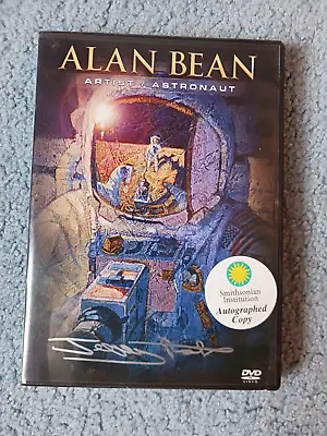 Alan Bean Artist Astronaut Dvd - Smithsonian Institution Autographed Copy • $10