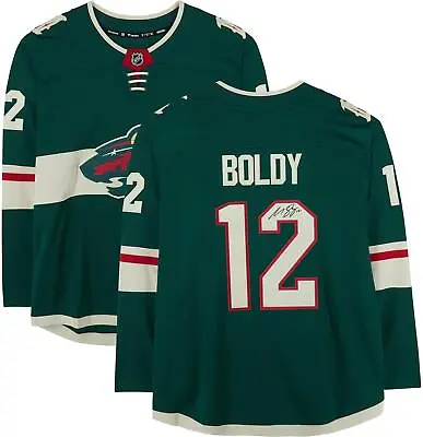 Matt Boldy Minnesota Wild Signed Green Fanatics Breakaway Jersey • $249.99