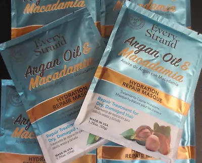 Every Strand Argan Oil With Macadamia Hydrating Hair Masque  - 3 PACKAGES • $14.99