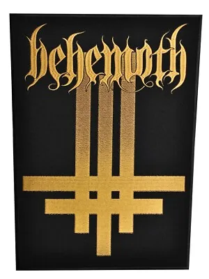 Behemoth Back Patch | Polish Blackened Death Black Death Metal Music Band Logo • $19.99