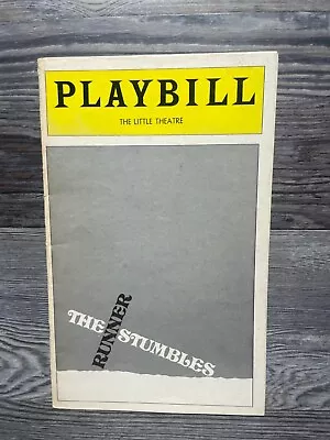 The Runner Stumbles Playbill May 1976 The Little Theatre • $72