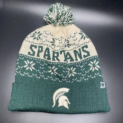Michigan State University Spartans Logo Winter Hat Top Of The World • $10