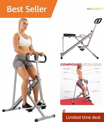 Portable Versatile Squat Trainer - Adjustable Resistance - Easy Setup & Foldable • $177.99