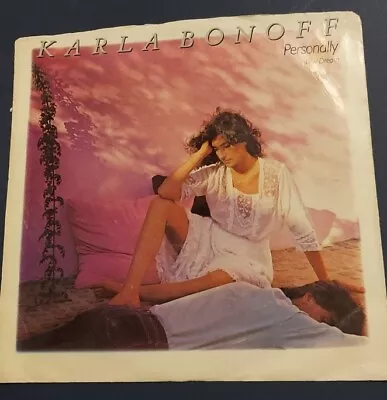 Karla Bonoff:  Personally/ Dream 1982 Columbia Record 7  45 Rpm • $9.99