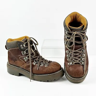 Vintage Candie's Hiking Boots Womens 7.5 Y2K Chunky Gorpcore Streetwear Platform • $99.99