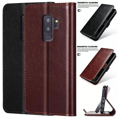 For Samsung Galaxy S8+/S9 Plus S10e Wallet PU Leather Heavy Duty Case Flip Cover • $10.99