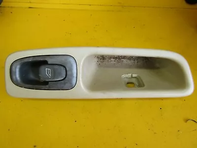 1998-2000 Volvo S70 OEM LH Driver Rear Window Switch W/ Bezel Tan 98 99 00 • $35