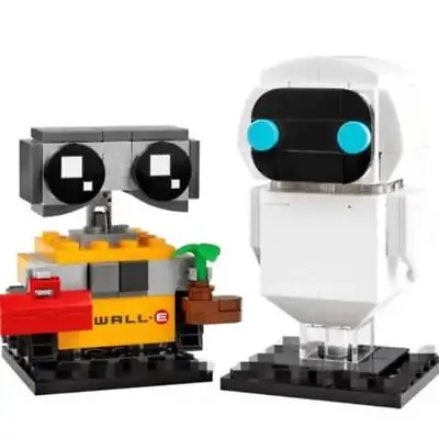 Creative 40619 EVE And WALL-E Brickheadz Pixar Disney Construction Figures Toy • £11.99