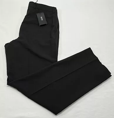 NWT Hugo Boss James Brown US Black Dress Pants Men’s Size 33R (34x32) MSRP $195 • $71.40