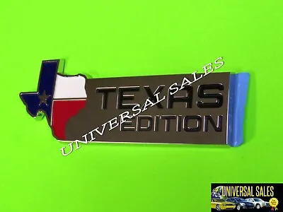 Genuine Ford Texas Edition Chrome F150 F250 F350 Expedition Emblem Badge Oem New • $37.05