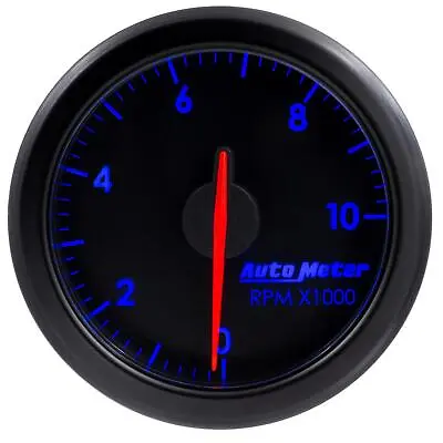 AutoMeter 9197-T 2-1/16 Inch Tach 0-10K RPM Airdrive Black • $235.99