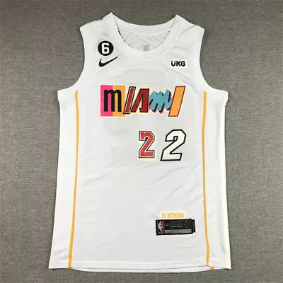 Miami Heat NO.22 SportShirt Stitched City Edition White • £24.95