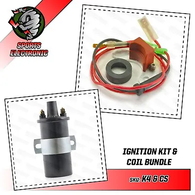 Electronic Ignition Kit For Lucas 43D 45D 59D And Powerspark Sports Coil • £54.95