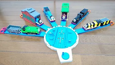 Plarail TOMY  Thomas & Friends Railway Roundhouse Large Turntable Track • $193.89