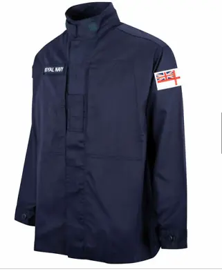 £15.50 • Buy Royal Navy Warm Weather Combat Jacket Genuine Navy Blue New 180/96