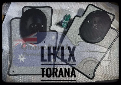 $366 • Buy LH LX TORANA Kick Panel Speaker Kit.