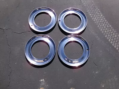 1950 1951 1952 Chevrolet Accessory Wheel Disc Trim Rings GM Chevy 50 51 52 Caps • $125