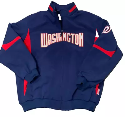 Washington Nationals Majestic Jacket Therma Base Zip Baseball MLB Sz 3XL NWOT • $175