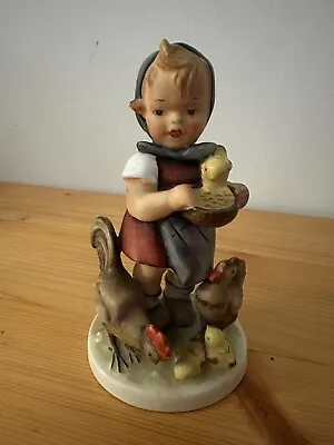 Vintage M J Hummel Figurine W Germany  Feeding Time  6  (1950-1960) • $19.99
