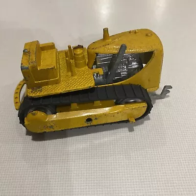 Vintage Tootsietoy 4” Caterpillar Diesel Dozer Incomplete For Parts • $25