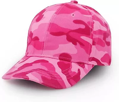 I-Smalls Ladies Pink Camo Print Cap (One Size) Pink • £5.99