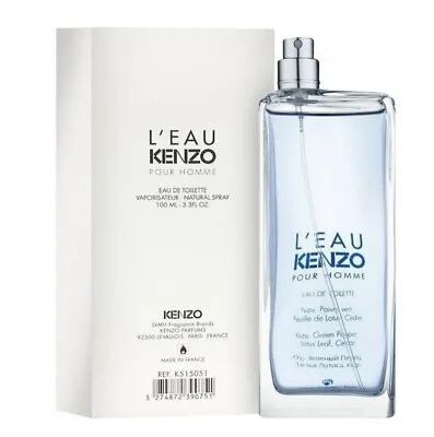 $70 • Buy Kenzo L'Eau Kenzo Pour Homme (Tester) 100ml EDT (M) SP Mens 100% Genuine - New