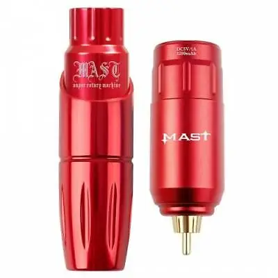 $109.95 • Buy Mast Tour Rotary Pen Machine Wireless Tattoo Battery Power Supply Red Kit