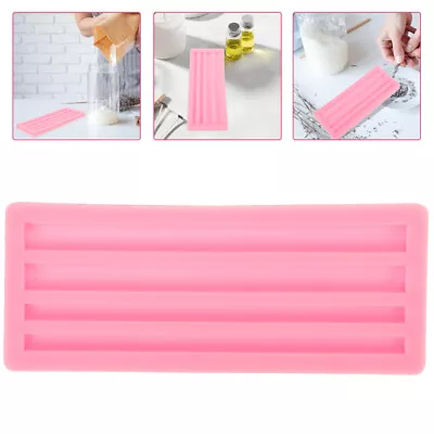  Candle Mold DIY Candle Wax Stick Making Mold Half Round Modeling Candle • £7.17