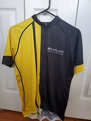 Women's Voler Premium Cycling Shirt - Black/Yellow - Size XL • $25