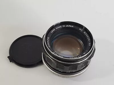 Vintage Minolta MC Rokkor PF 1:14 F=58mm #5851515 Lens • $40