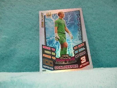 Match Attax Attack 12/13 2012/13 #505 Joe Hart Hundred 100 Club MINT Card • £3.99