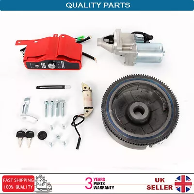 Electric Start Kit Engine Flywheel Starter Motor For Honda GX390 13HP 11HP • £73.95