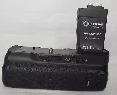 Photive Battery Grip For Canon EOS Rebel T5i T4i T3i T2i (PH-GRP550D) • $29.99