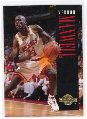 1994-95 SkyBox Premium Houston Rockets Basketball Card #61 Vernon Maxwell • $1.98