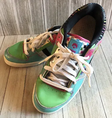 Old School OSIRIS South Bronx Girls BECKY BONES Size 10 Girls Skater Shoes • $42