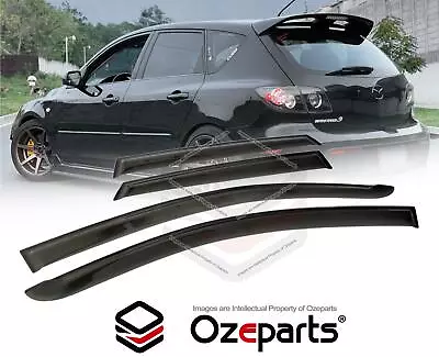 Weathershield Weather Shields Window Visor For Mazda 3 BK Series Hatch 2003~2009 • $55