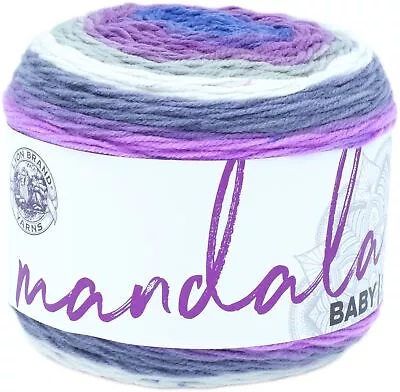 3 Pack Lion Brand Mandala Baby Yarn-Magic Moon 526-210 • £26