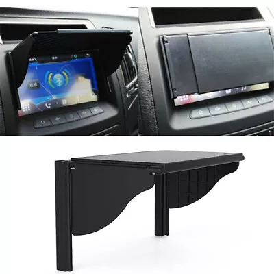 6 -10  Universal Car Navigator Sun Shade Cover GPS Hood Visor Shield Anti-Glare • $15.20