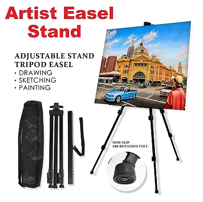 Adjustable Artists Easel Stand Tripod Display Drawing Board Sketch Art Painting • $22.49